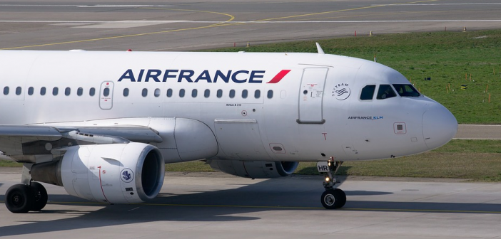 Air France Vliegtuig Volgen